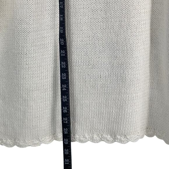 Vintage Jennifer Reed Handmade Knit Granny Cottage Core Sweater (M) - Picture 9 of 11